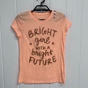 The Children Place youth girls top t-shirt orange size XL/TG.14